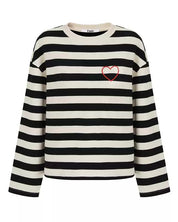 ワンポイント ボーダーロングTシャツ
