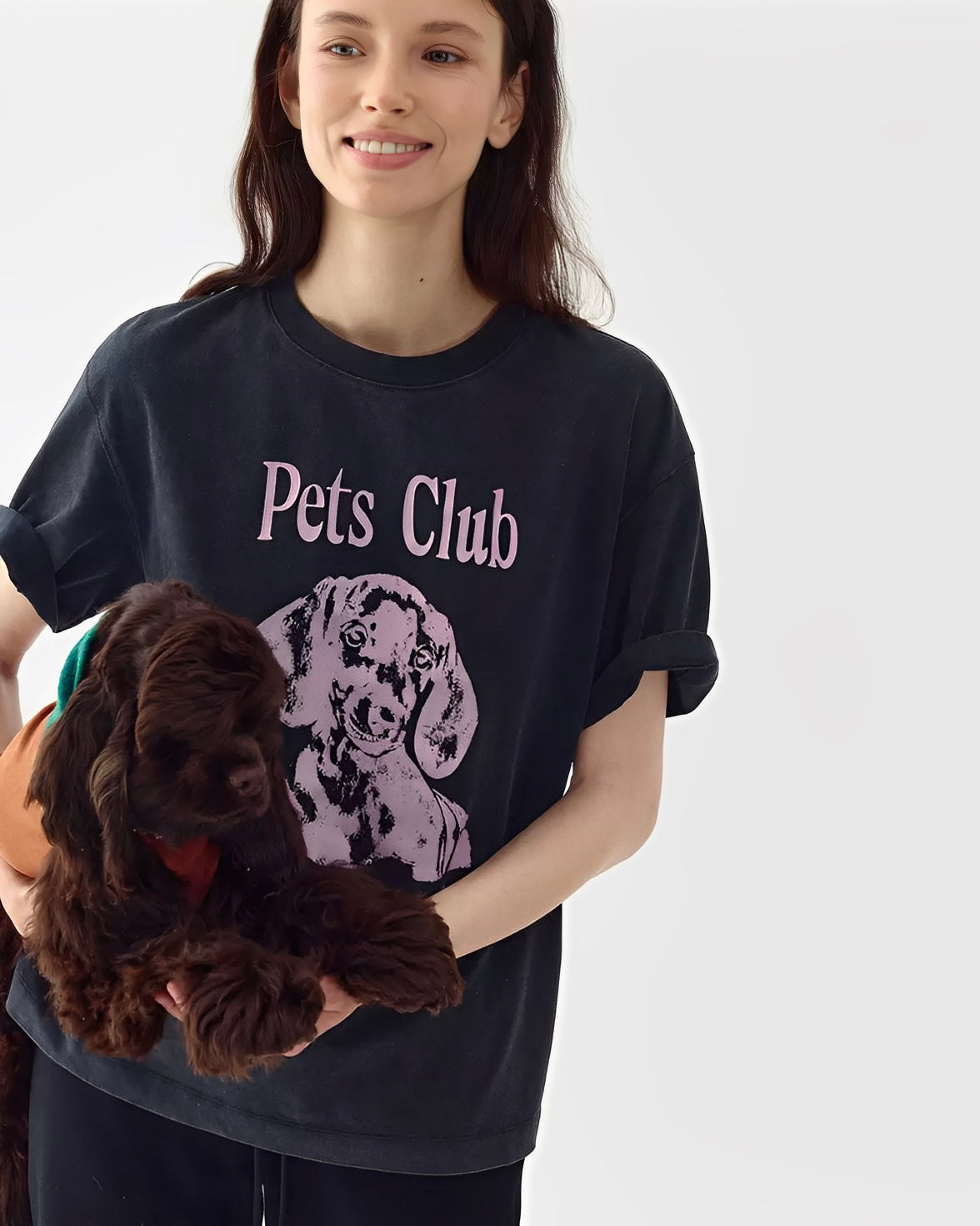 『Pets Club』ロゴTシャツ